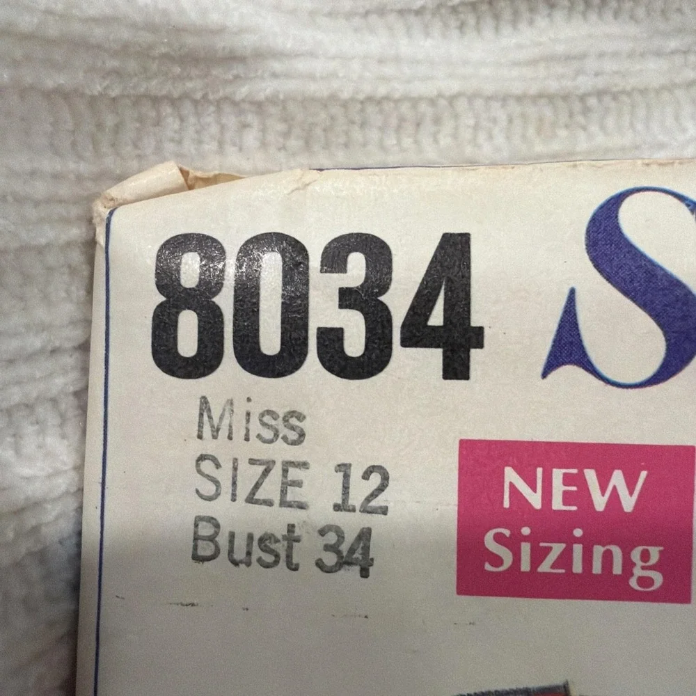 1968 Simplicity#8034Miss Sz12/34